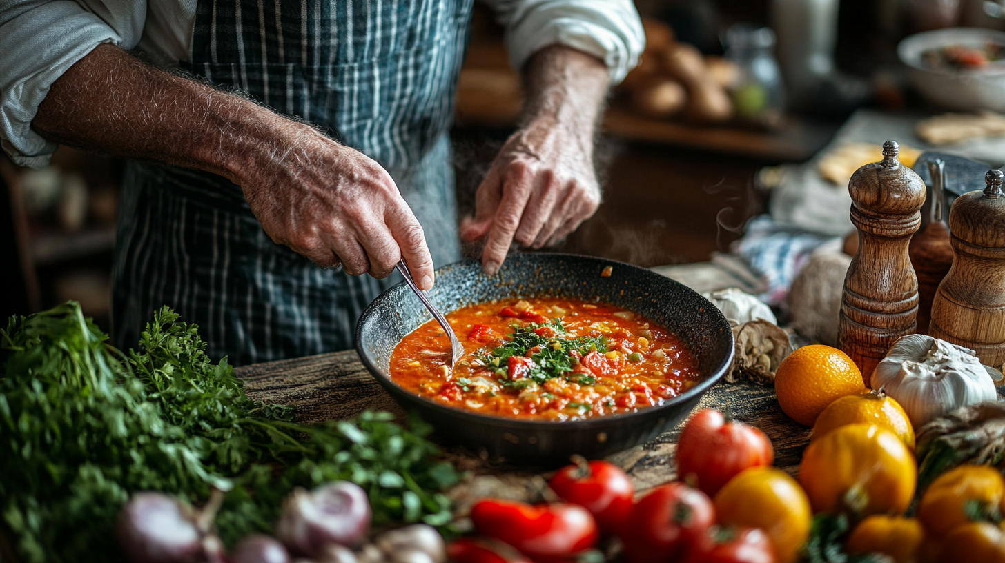 Щасливі люди старшого віку насолоджуються здоровою їжею за сімейним столом